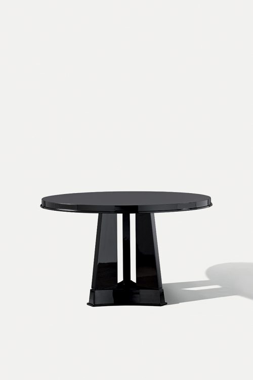 Murat table in Black lacquered finish