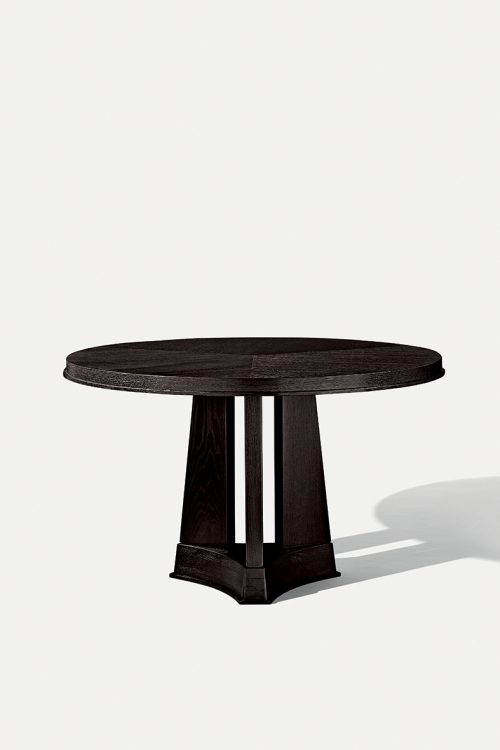 Murat table in Moka Oak finish