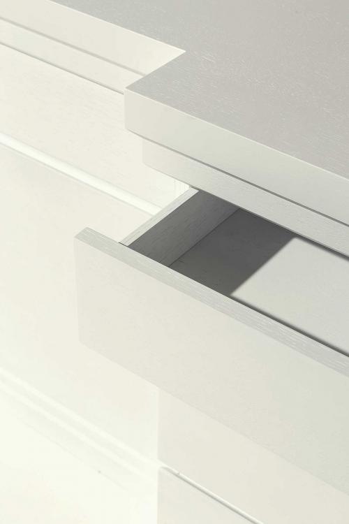 Moritz buffet - Special Edition - in White Oak and bronze metal details