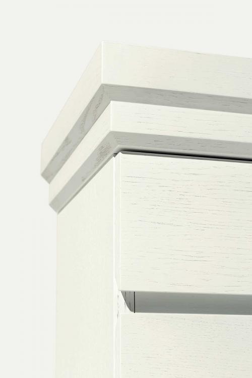 Moritz buffet - Special Edition - in White Oak and bronze metal details