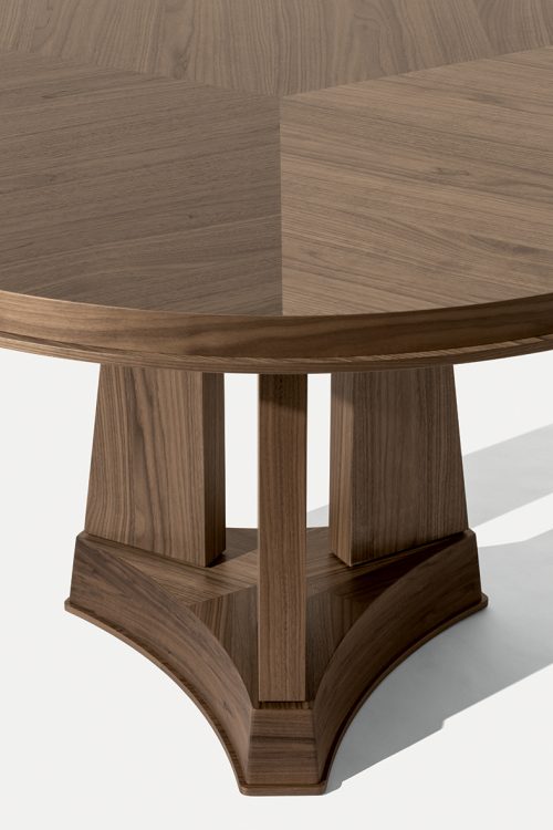 Murat table in Walnut finish