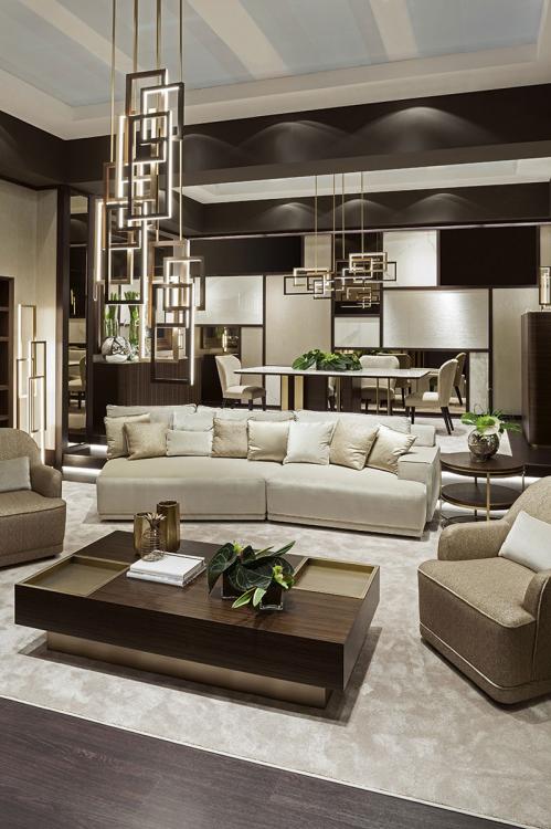 Symphony in beige Oasis living room