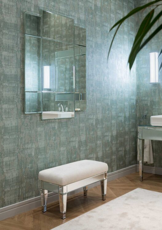 Скамья малая Rialto, зеркало Dupré