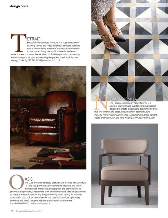 Bridge For Design – February 2017 Zoe armchair