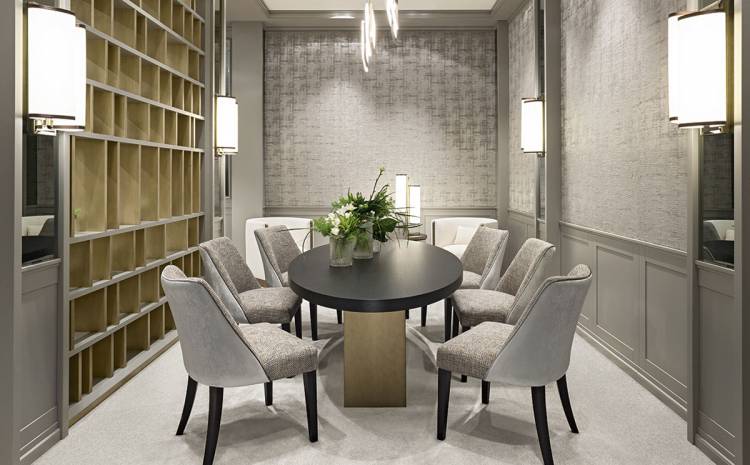 Beauty personified dining room