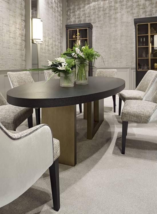 Beauty personified dining room