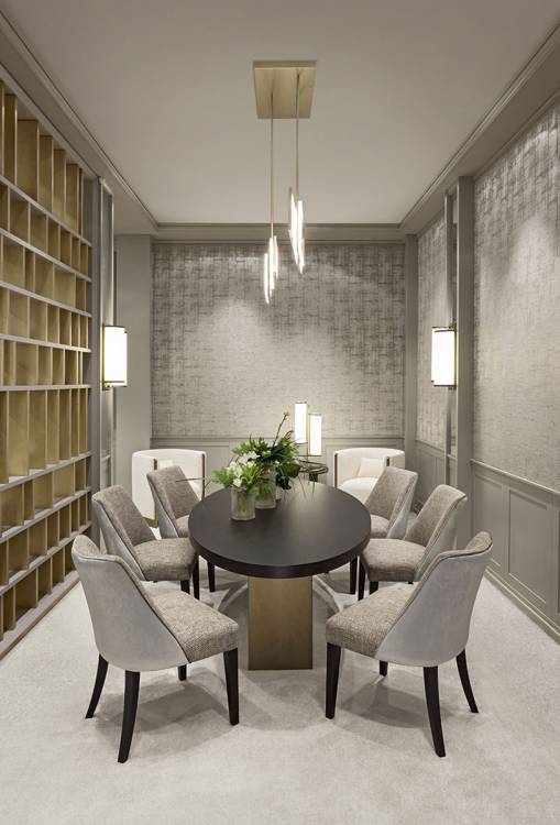 Beauty personified dining room