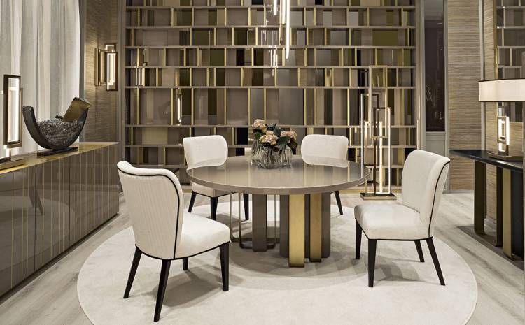 Blissful geometries dining room