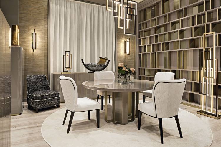 Blissful geometries diningroom