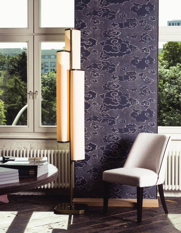 Flower floor lamp - Musa chair