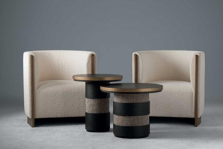 Adeline armchairs & Eros side tables