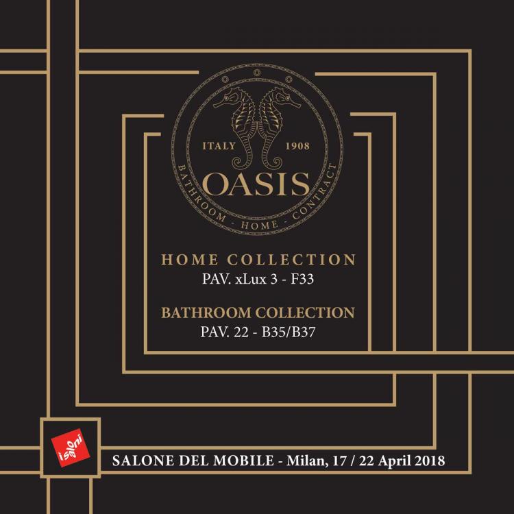 OASIS @ MILAN DESIGN WEEK | 17-22 апреля 2018 г.
