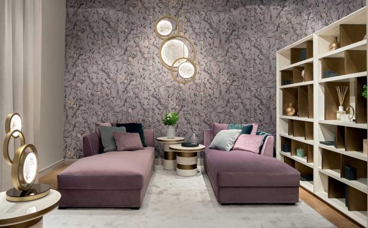 Relaxing atmosphere for your reading room