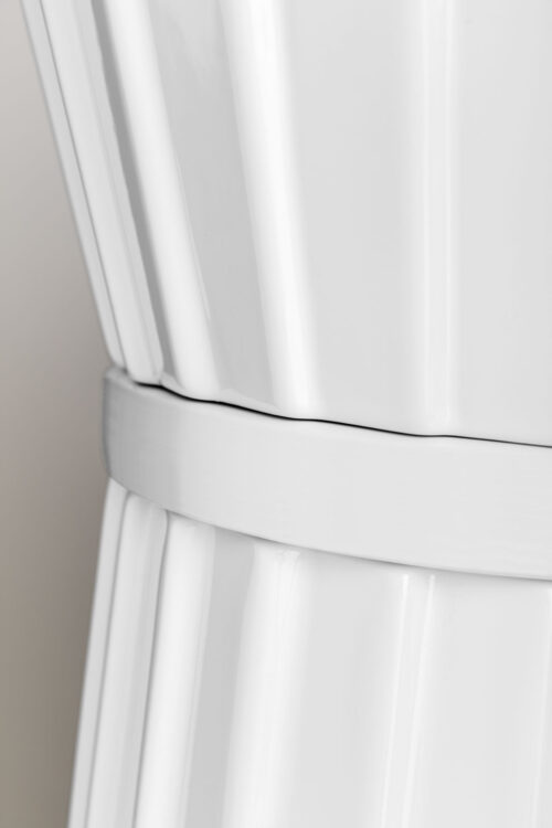 Напольная раковина Plissé – декор White