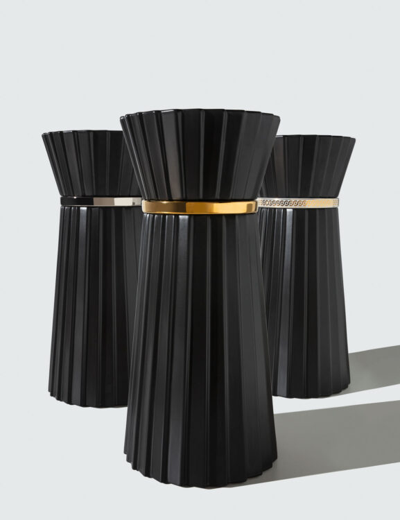 Коллекция Plissé – версия из чёрной керамики