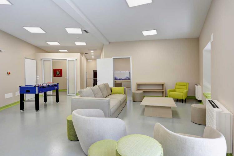 Oasis furnishes the Teen Zone