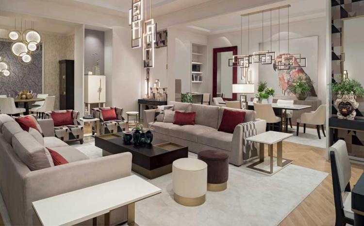 A «classic reloaded» living room