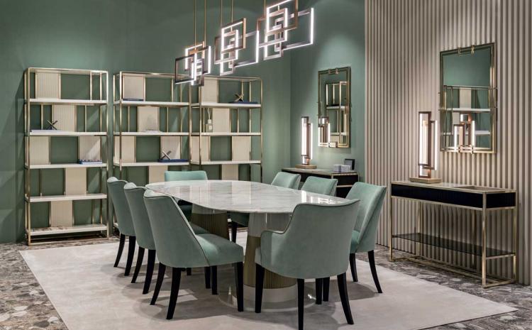 Subtle Sage Dining Room