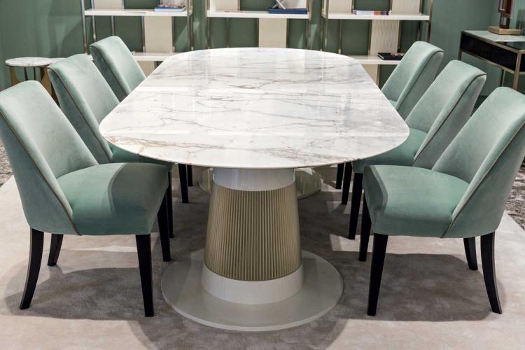 Subtle Sage Dining Room 