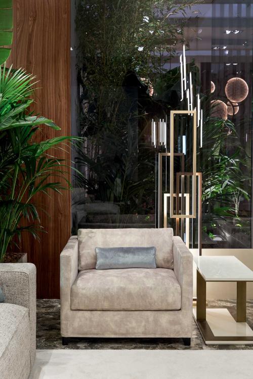 Oasis Mélange of Materials  Living Room