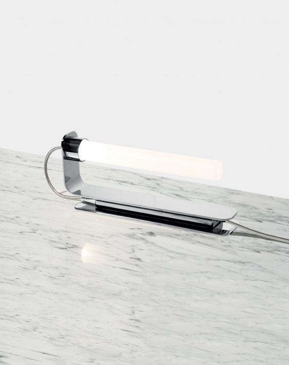 Ducale Flute Up - Table Lamp - Smooth glass