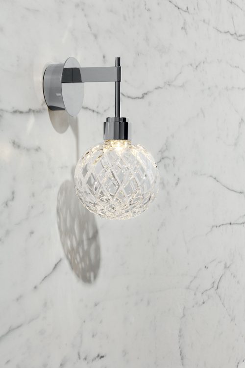 Ducale Sphera Down - Wall Lamp - Rhombus glass