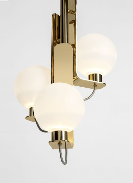 Ducale Sphera Up - Suspended Lamp - Single Unit - Smooth glass