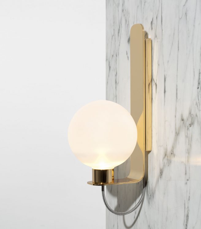 Ducale Sphera Up - Wall Lamp - Smooth glass