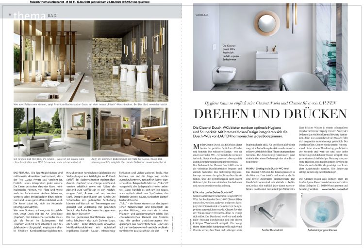 Freizeit Kurier, Österreich — Octuber 2020