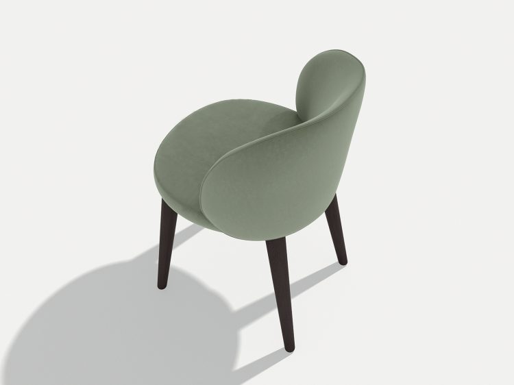 Sophie chair with low  back - Oasis Home Collection
