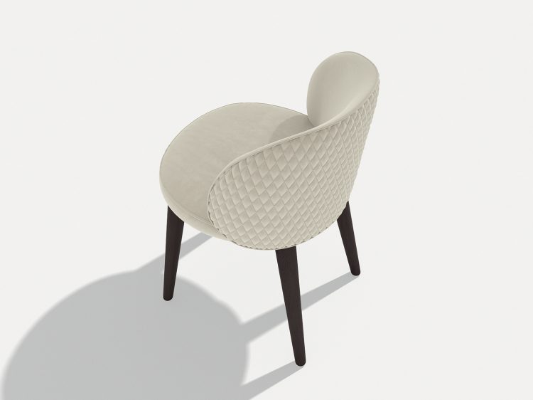 Sophie chair with low  back - Oasis Home Collection