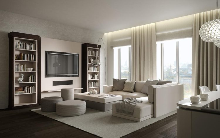 Популярные дизайны интерьера